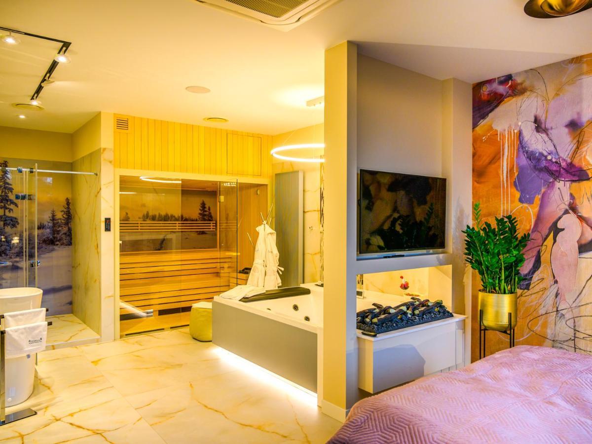 Pietryna Apartments Luxury - Sauna , Jacuzzi , Bezposrednio Przy Ul Piotrkowskiej Лодз Екстериор снимка